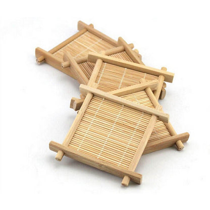 Bamboo Tea Cup coaster, view 3