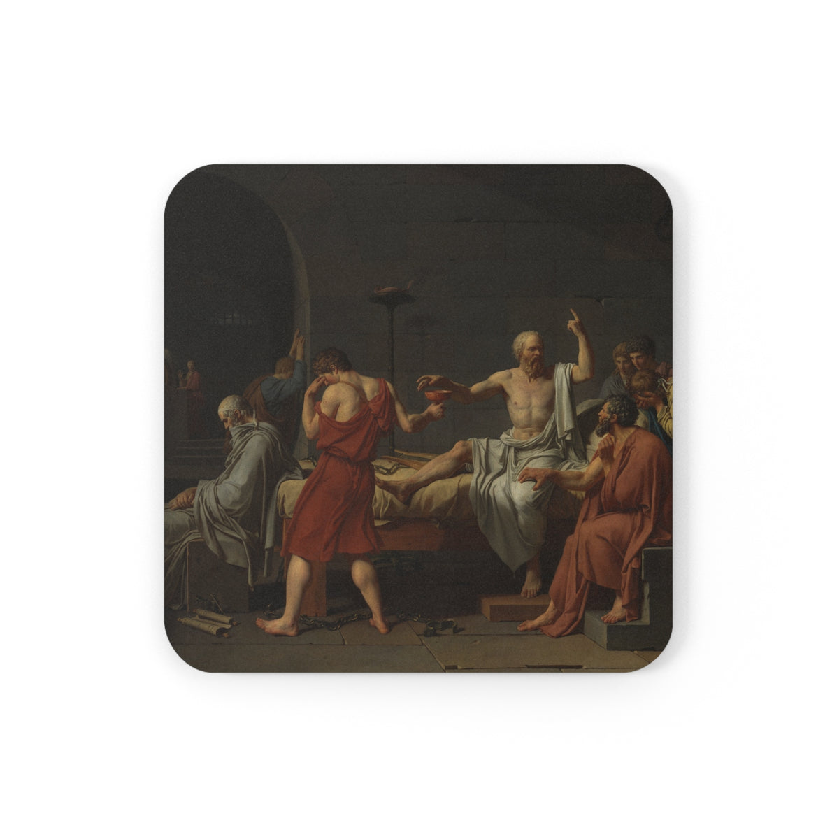 #71 The Death of Socrates — Coaster