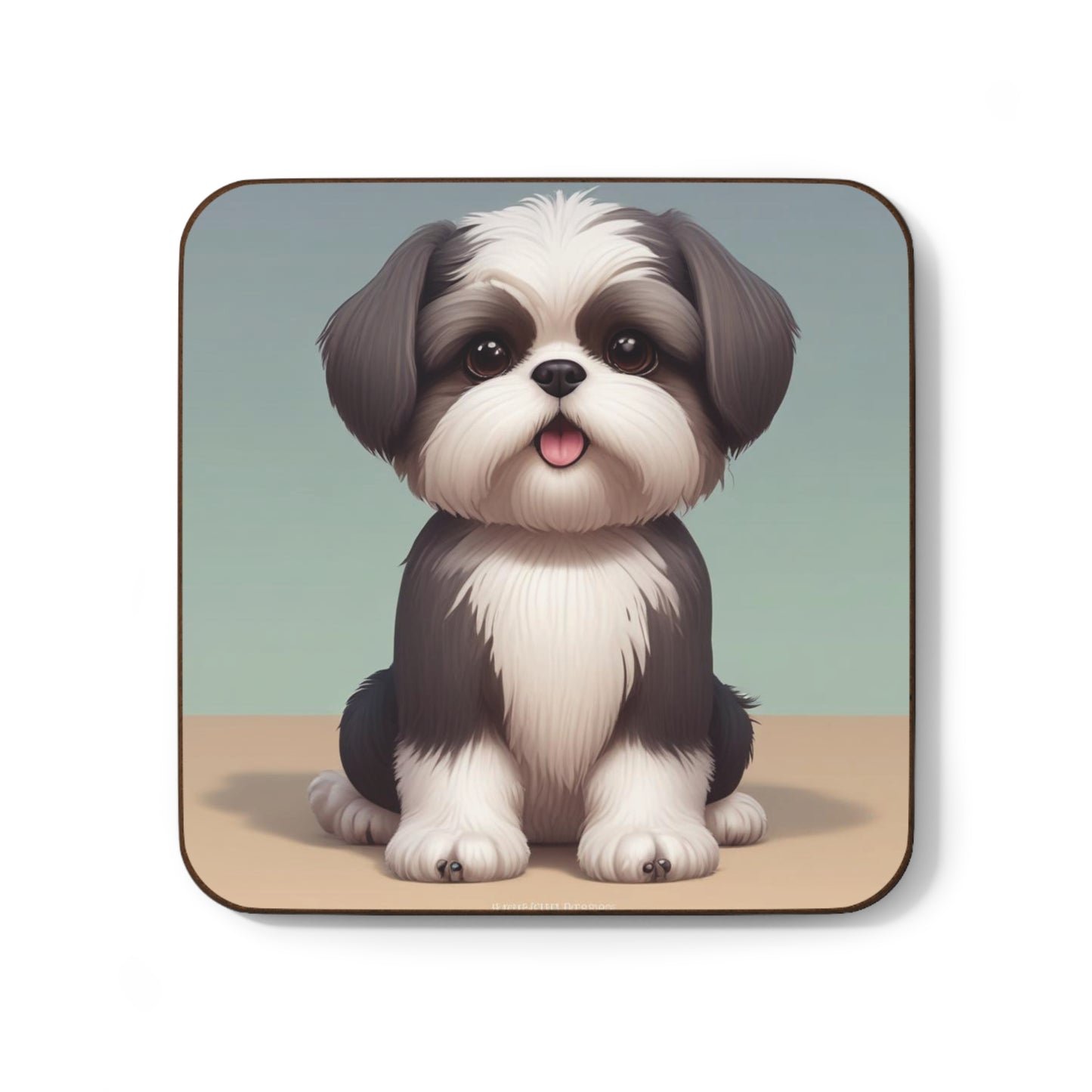 #21 Shih Tzu Cutie Hardboard Back Coaster [SHIH TZU LOVERS THIS ONE IS FOR YOU!]