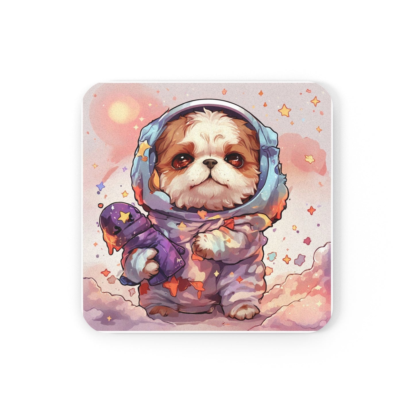 #20 Shih-Tzu-Naut — Coaster