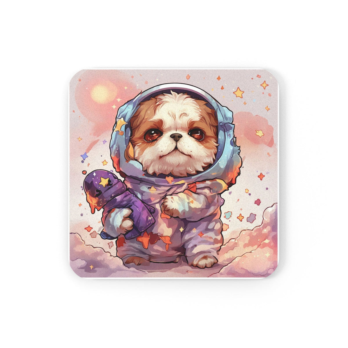 #20 Shih-Tzu-Naut coaster