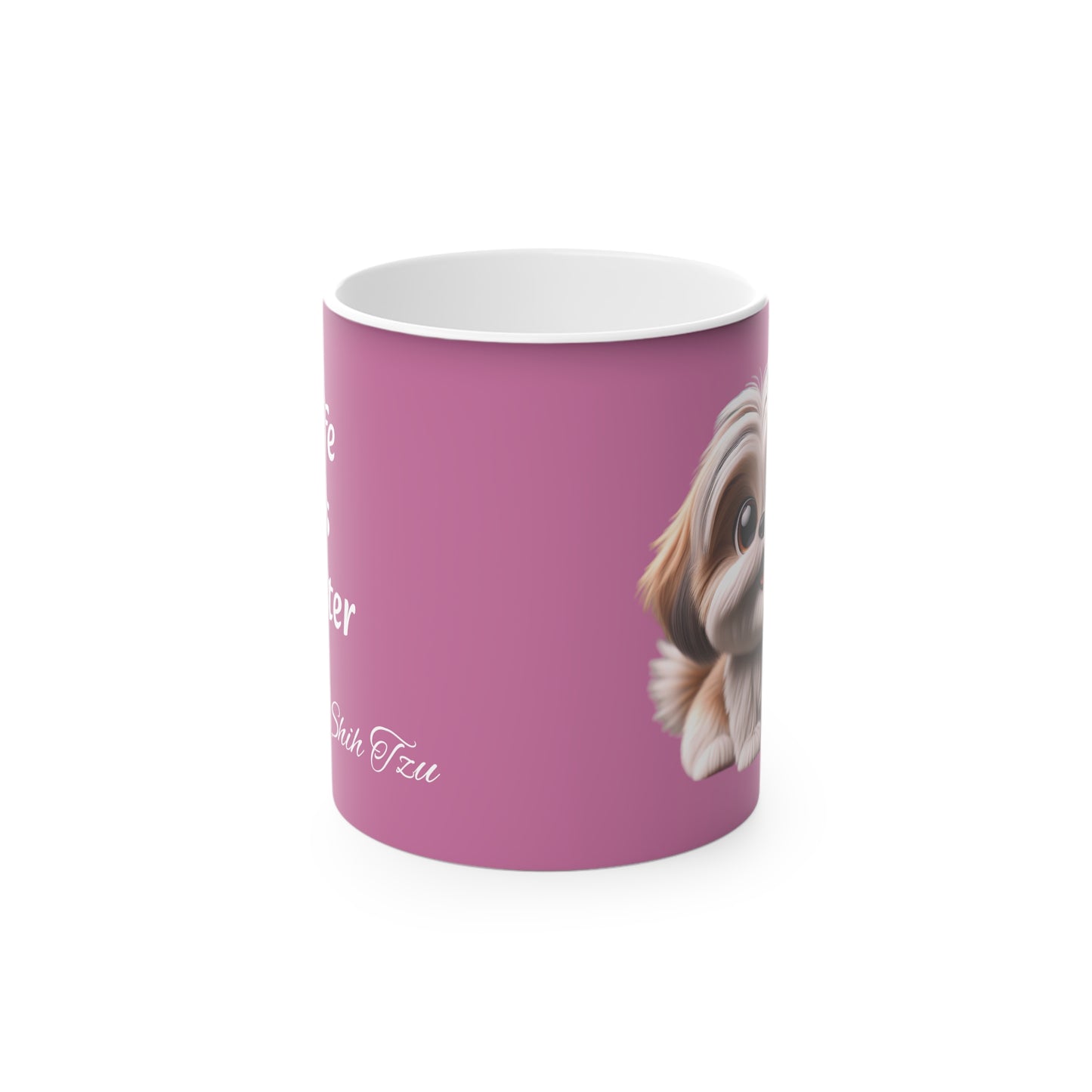 #2 Chuppi the Shih Tzu *Magic* Mug [THE PERFECT SET WITH STYLE #2 Coaster!]