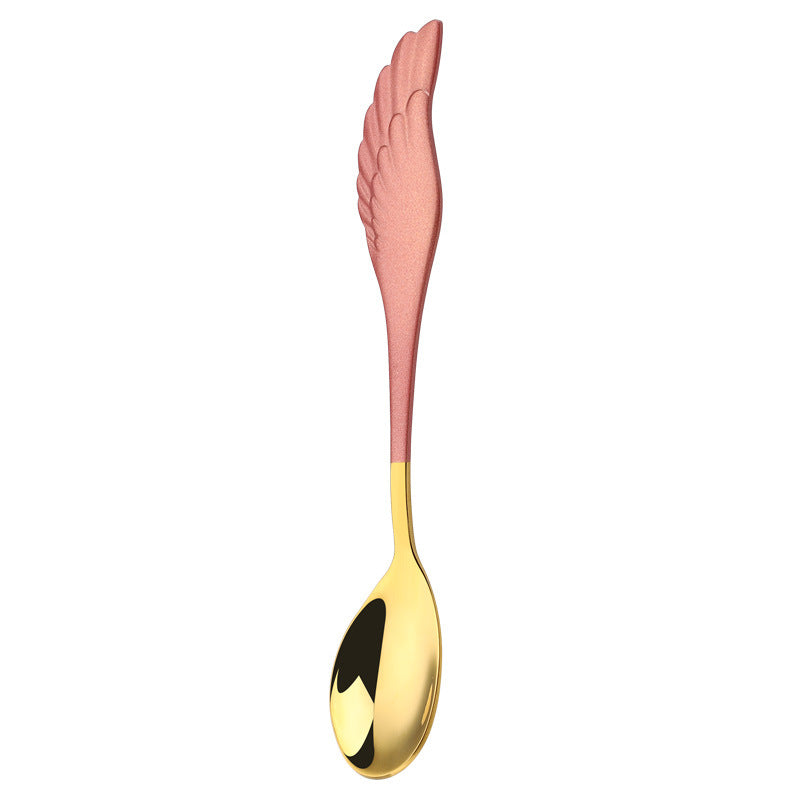 Winged coffee spoon