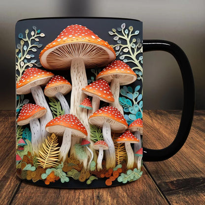 Magic mushroom mug, view 2