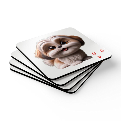 #2 Chuppi the Shih Tzu — the set of four, stacked