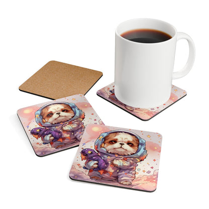 #20 Shih-Tzu-Naut — the set of four on a table
