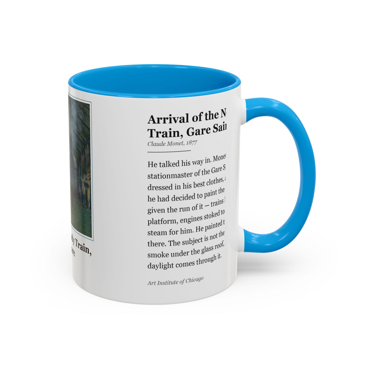 #87 Arrival of the Normandy Train, Gare Saint-Lazare — Mug