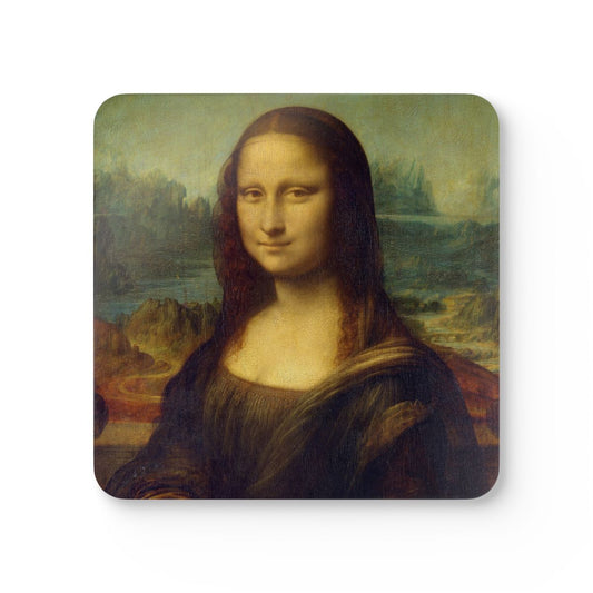 #22 Mona Lisa — one coaster from the set, face on