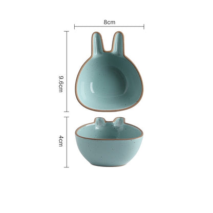 Cartoon dipping saucer