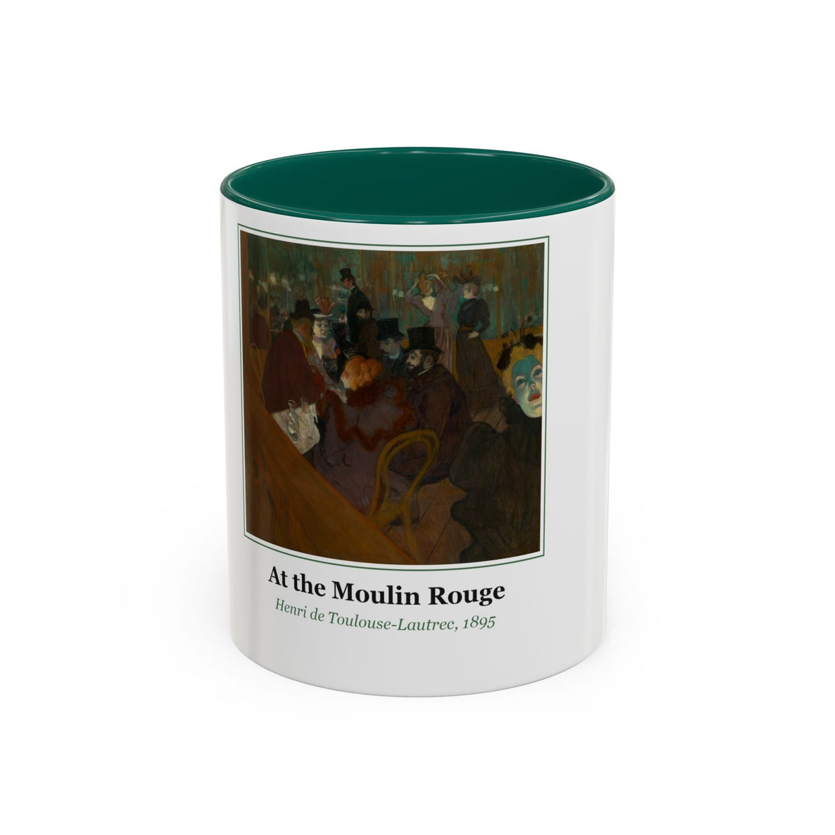 Mug printed with At the Moulin Rouge