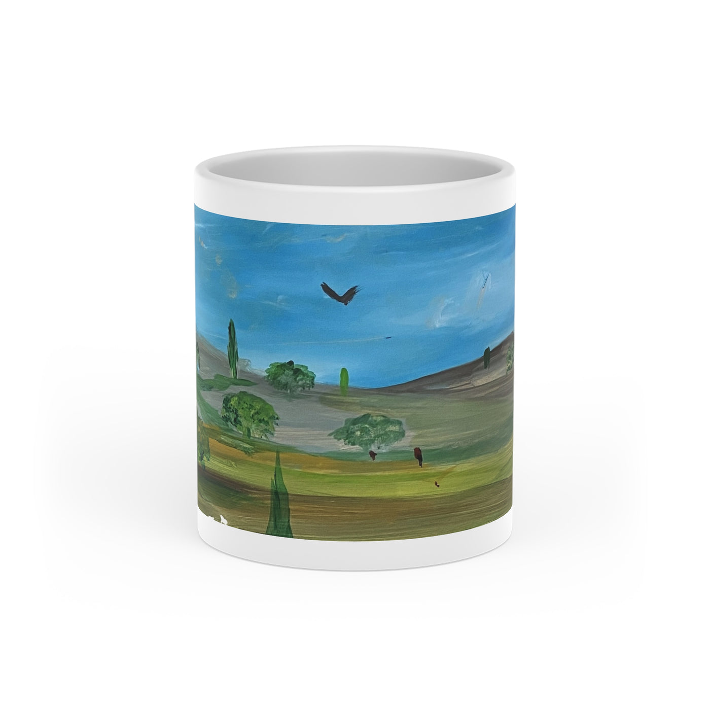 #4 Longing heart-handle mug