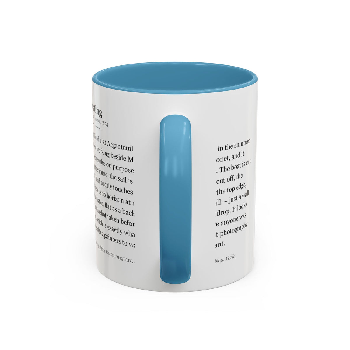 #55 Boating — Mug