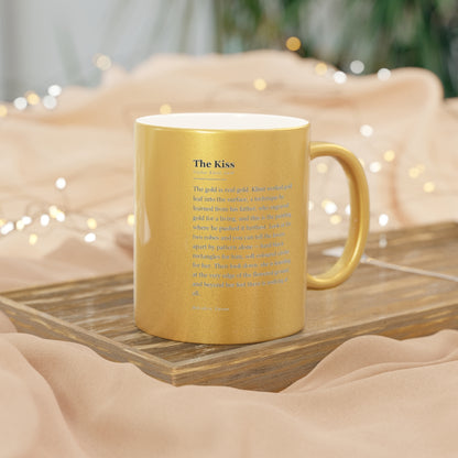 #26 The Kiss mug in use