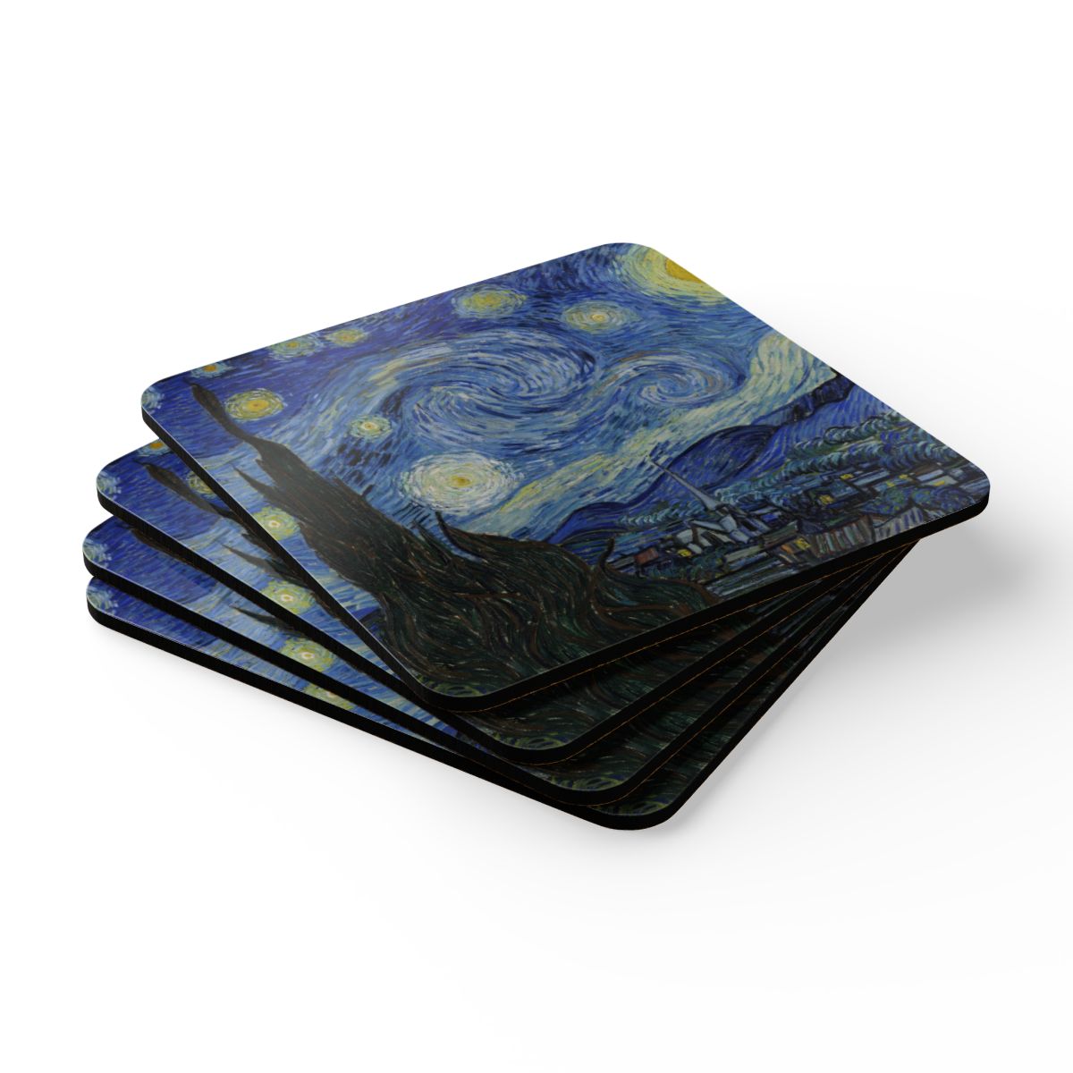 #27 The Starry Night — the set of four, stacked