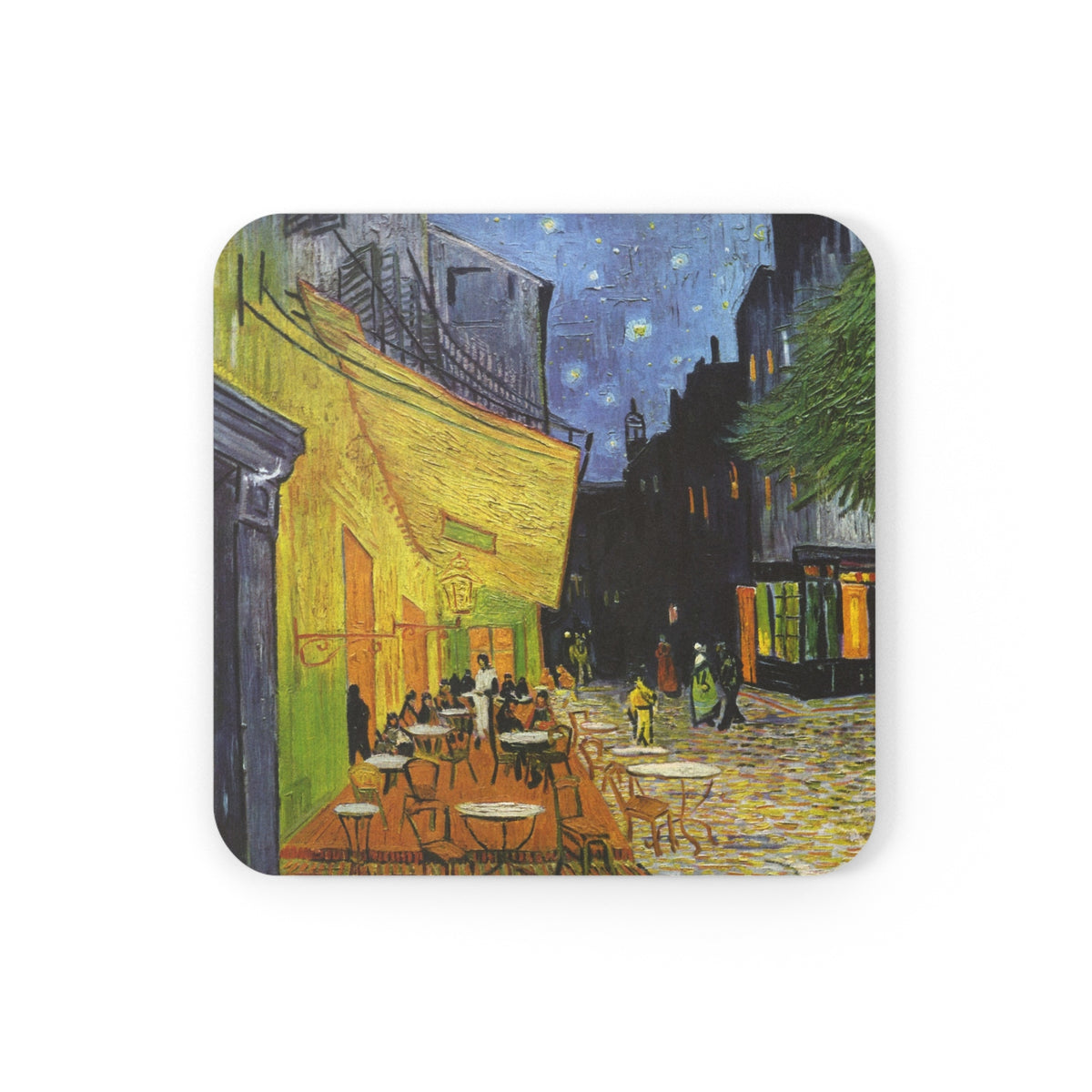 #40 Café Terrace at Night — Coaster