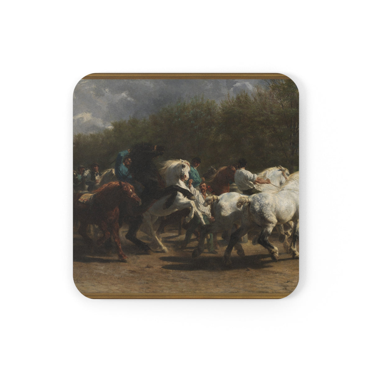#69 The Horse Fair — Coaster