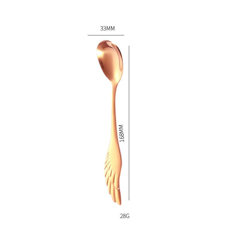 Winged spoon