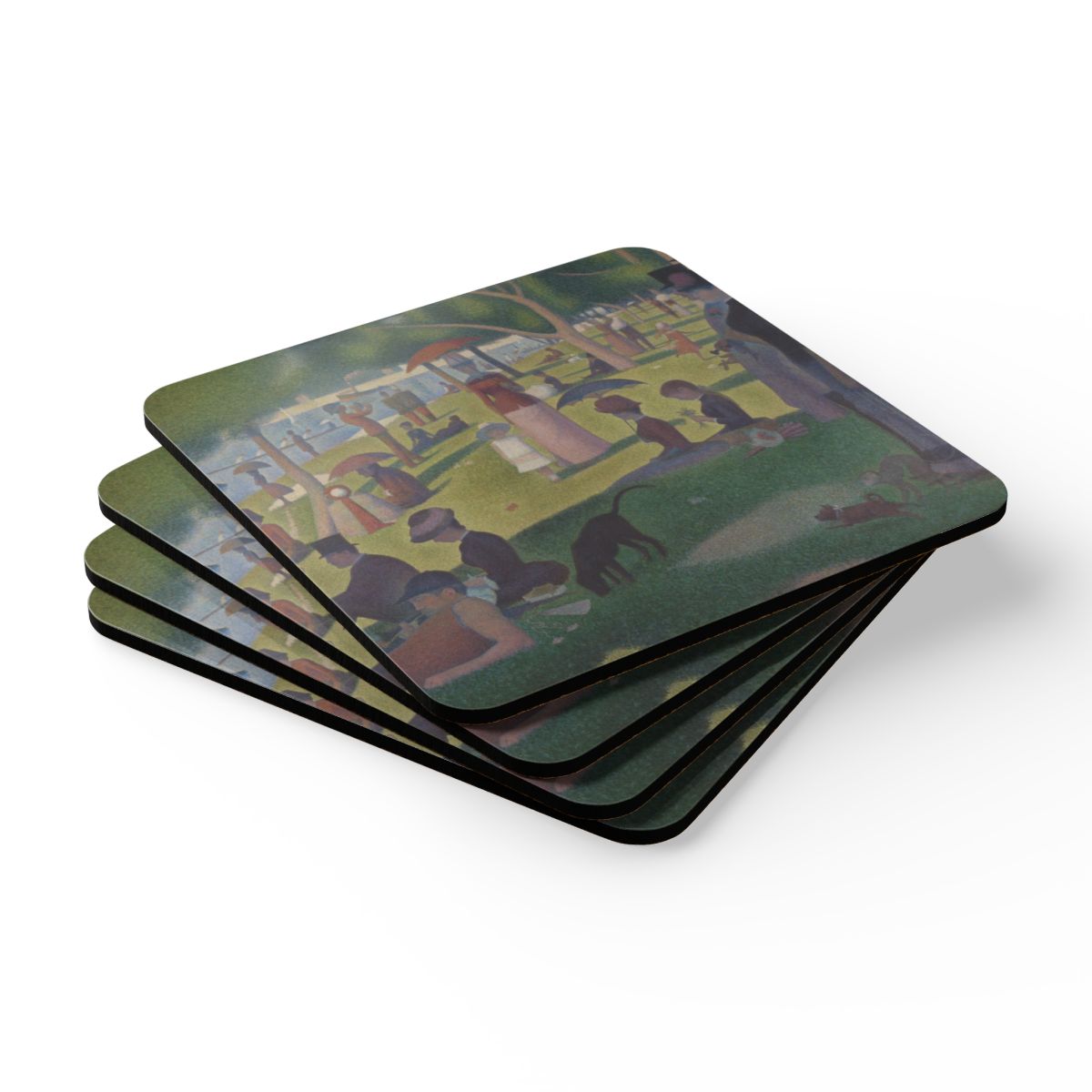 #30 A Sunday on La Grande Jatte — the set of four, stacked