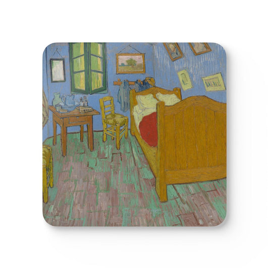 #31 The Bedroom — one coaster from the set, face on