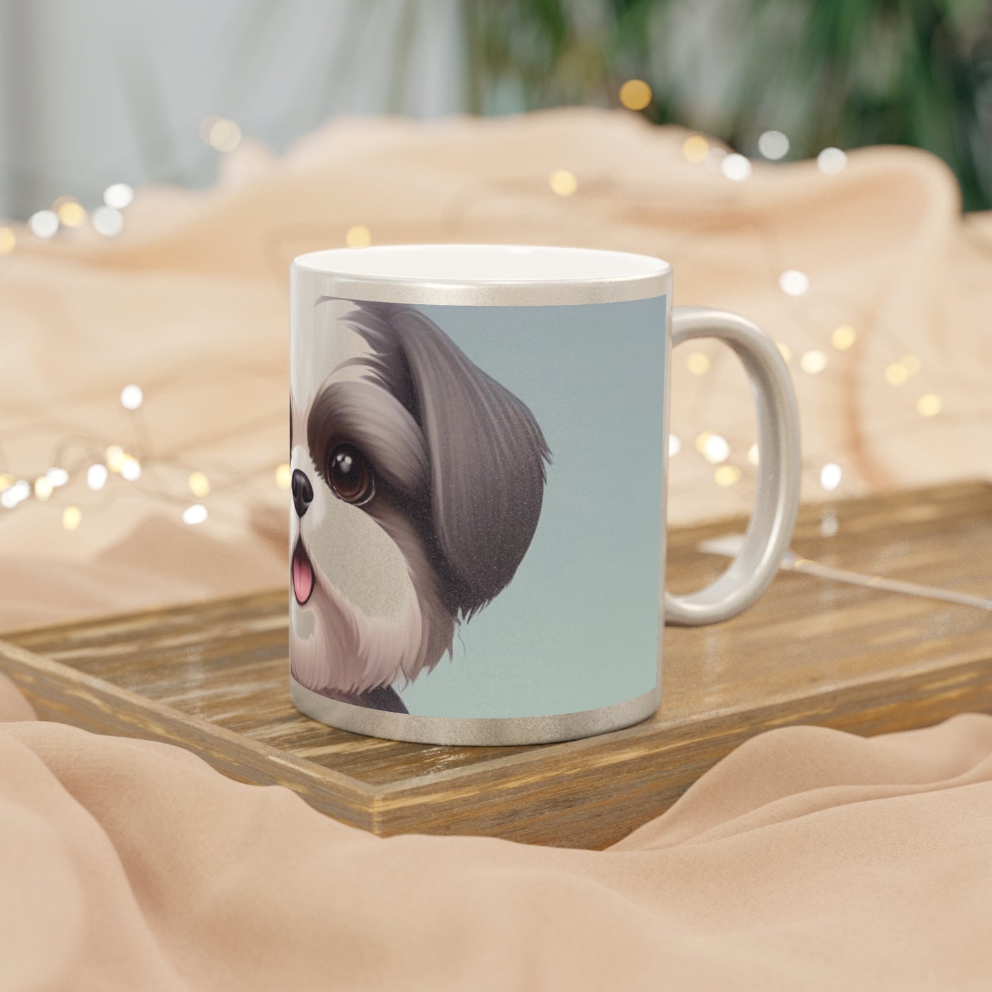 #21 Shih Tzu Cutie Mug [THE PERFECT SET WITH STYLE #21 Coaster!]