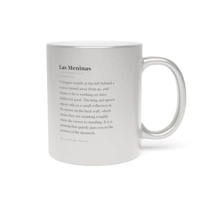 #35 Las Meninas mug — the story of the painting, on the face the drinker reads