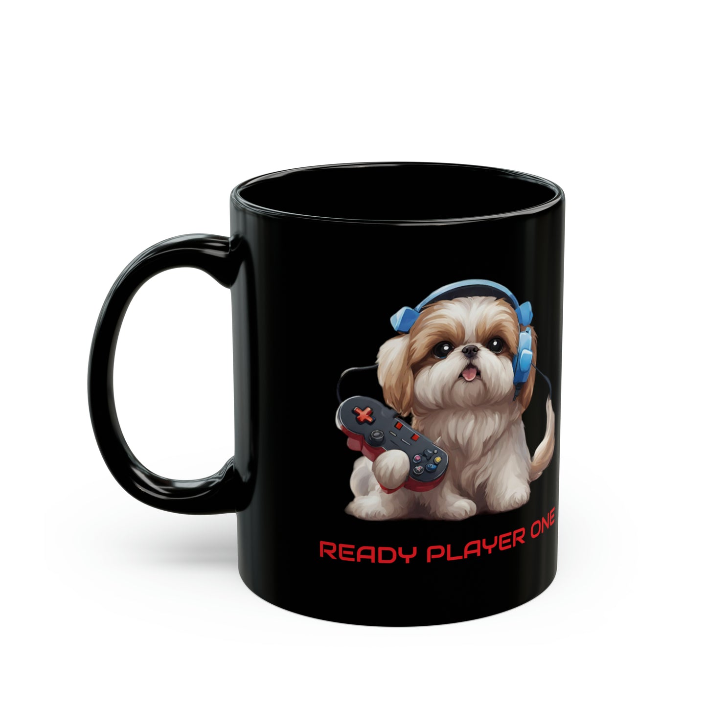 #18 Ready Player One *Black* Mug [THE PERFECT SET WITH STYLE #18 Coaster!]