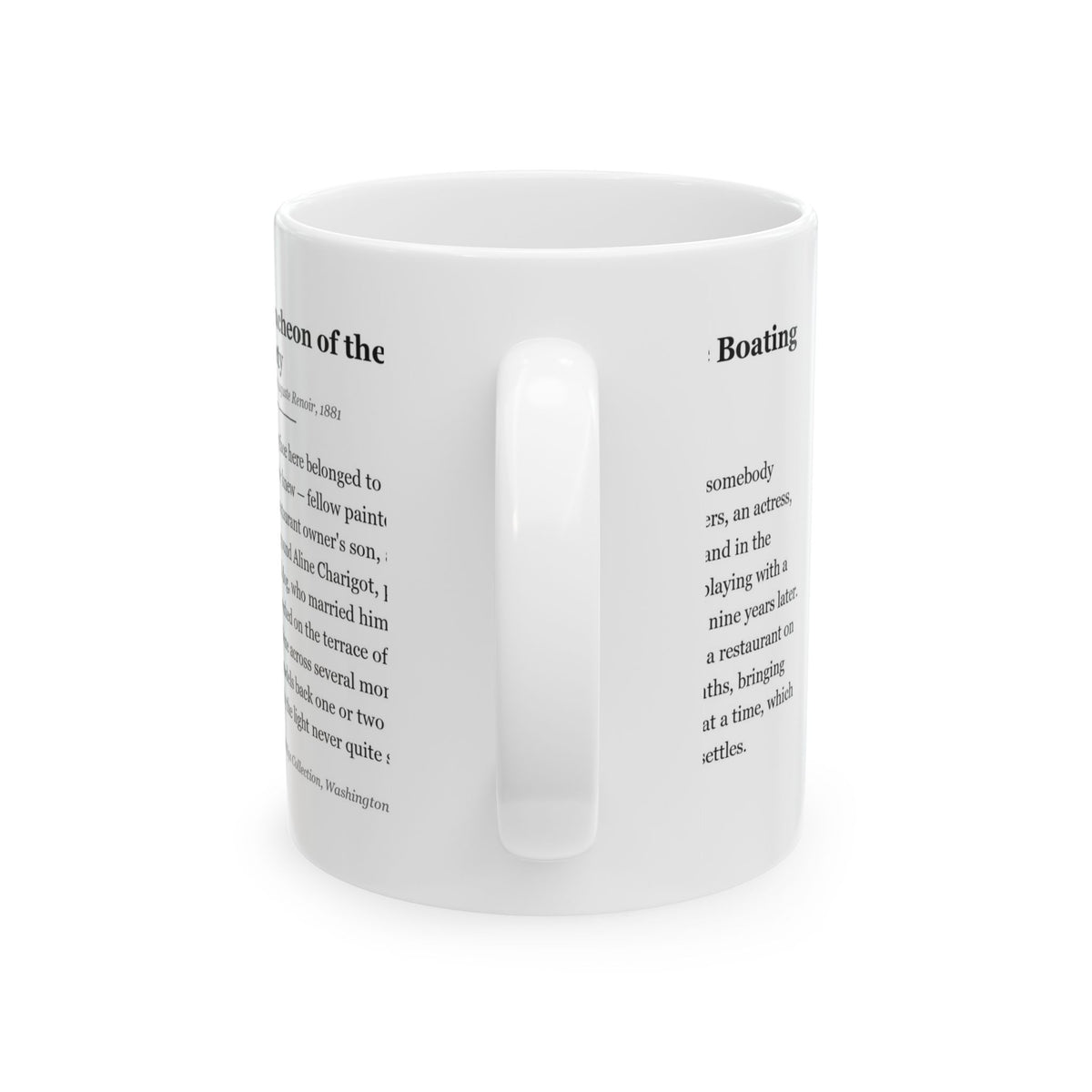 #50 Luncheon of the Boating Party — Mug