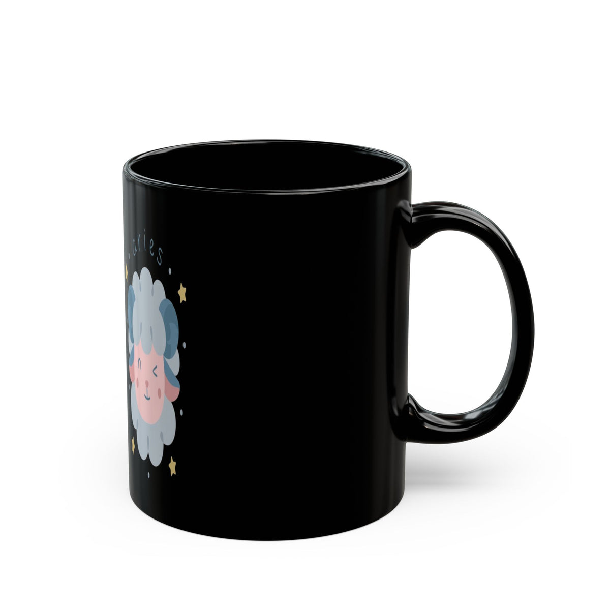#9 Impatient Aries *Black* Mug