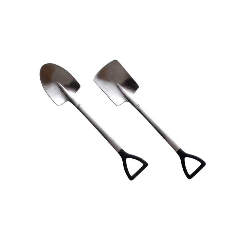 Japanese cast-look spoon, view 3