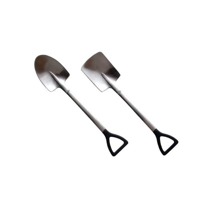 Japanese cast-look spoon, view 3