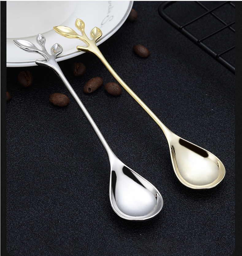 Leaf dessert spoon