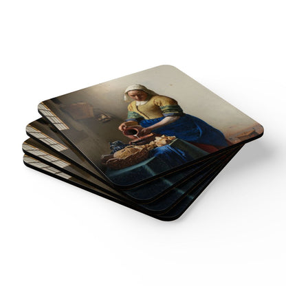 #41 The Milkmaid — the set of four, stacked