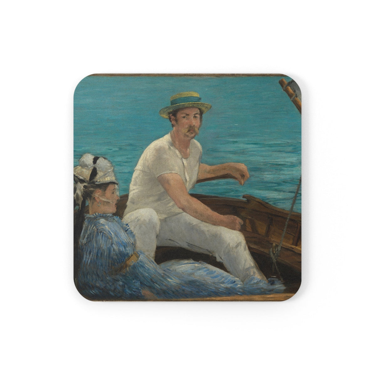 Coaster printed with Boating