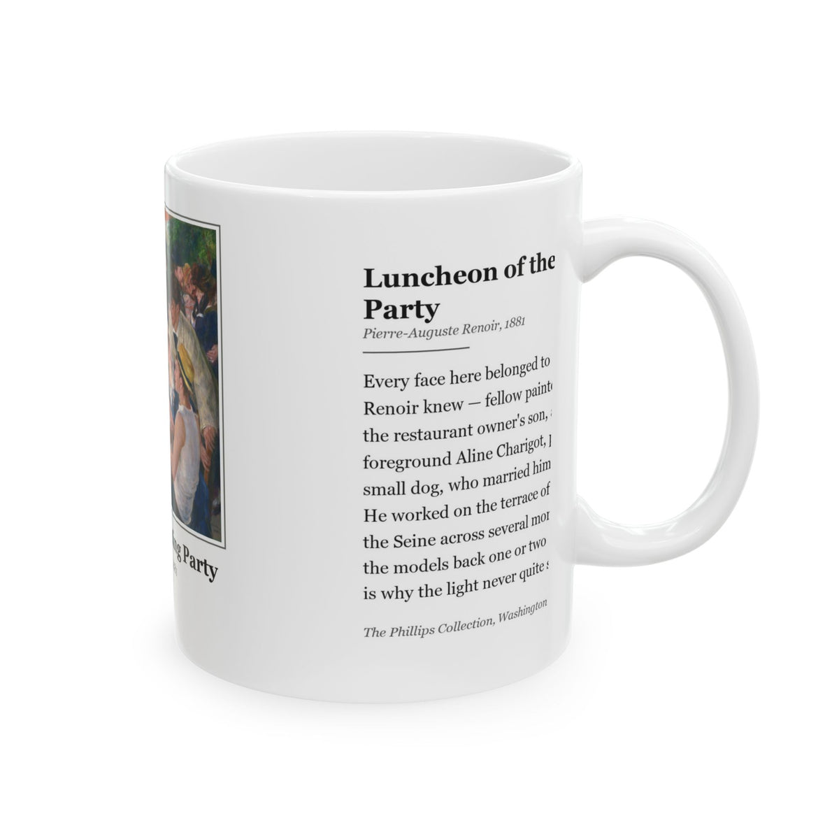 #50 Luncheon of the Boating Party — Mug