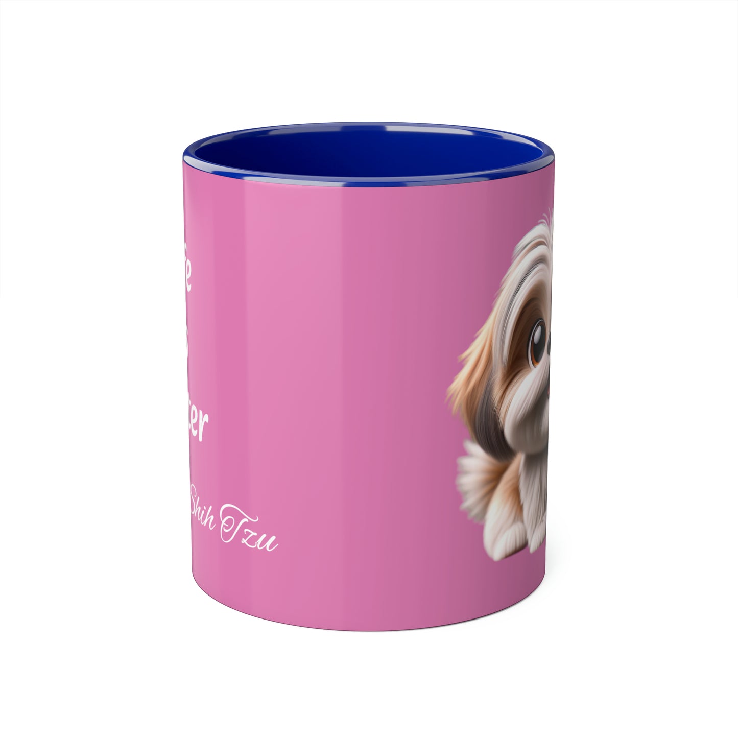 #2 Chuppi the Shih Tzu Mug [THE PERFECT SET WITH STYLE #2 Coaster!]