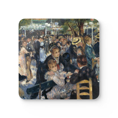 #44 Bal du moulin de la Galette — one coaster from the set, face on