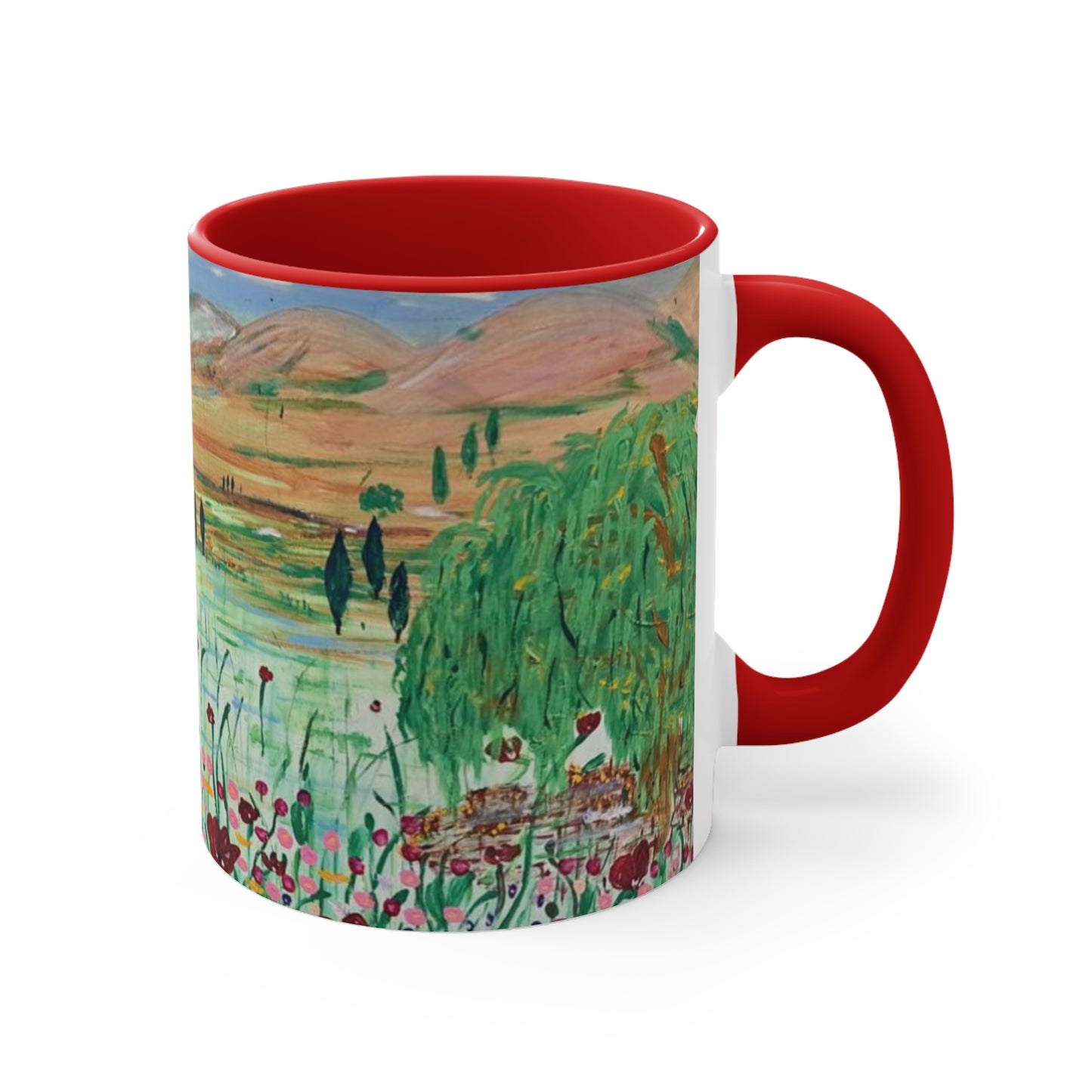 #15 Spring Field Mug [THE PERFECT SET WITH STYLE #15 Coaster!]