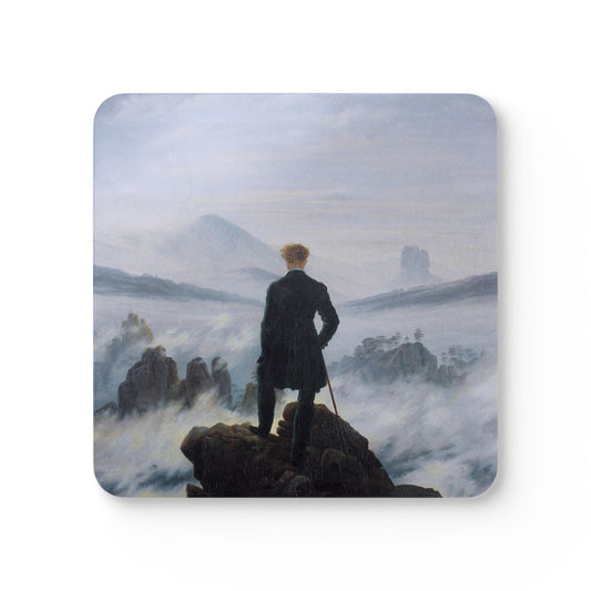#46 Wanderer above the Sea of Fog — one coaster from the set, face on