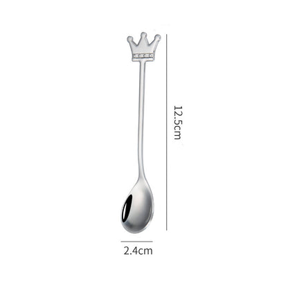Sunflower spoon, view 3