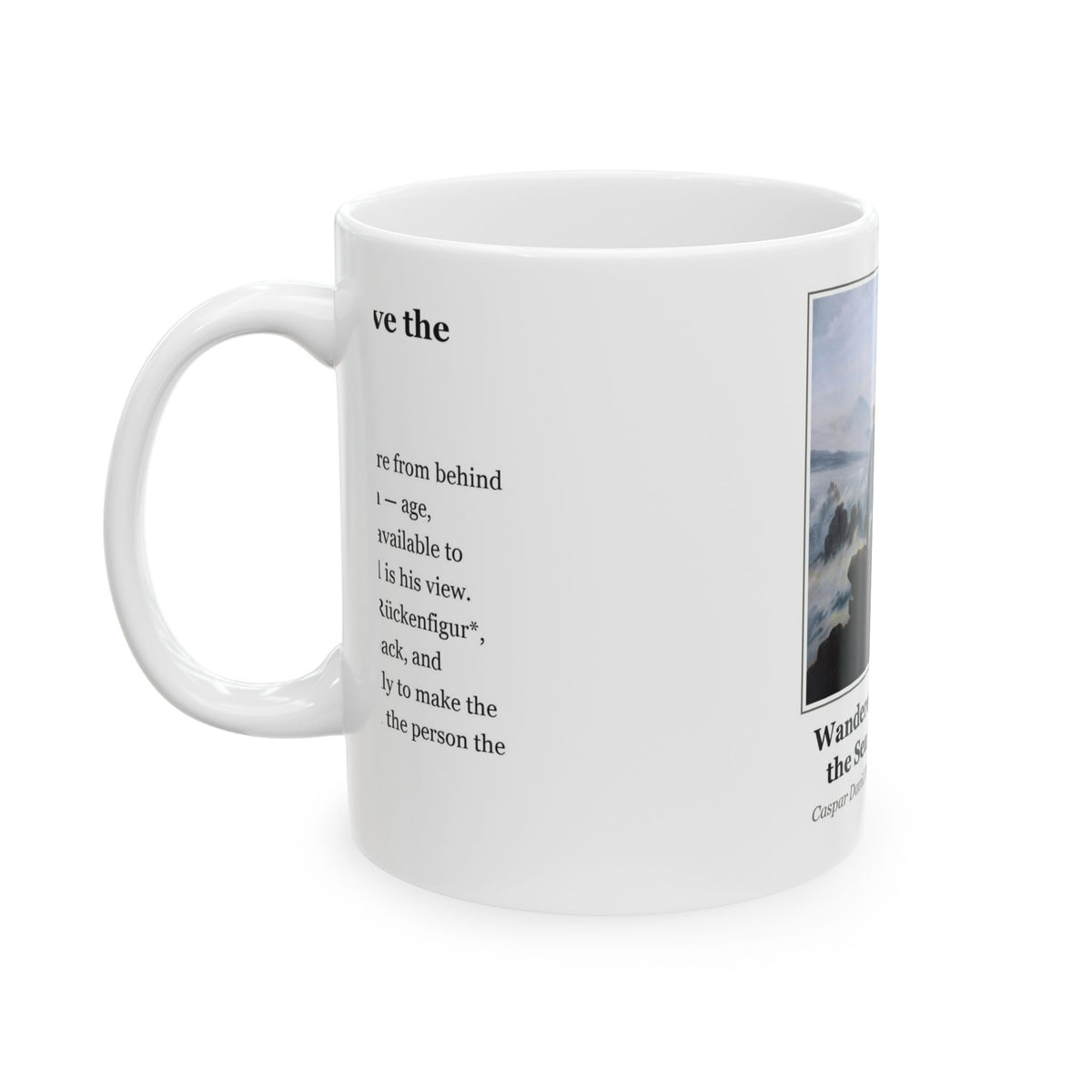#46 Wanderer above the Sea of Fog — Mug