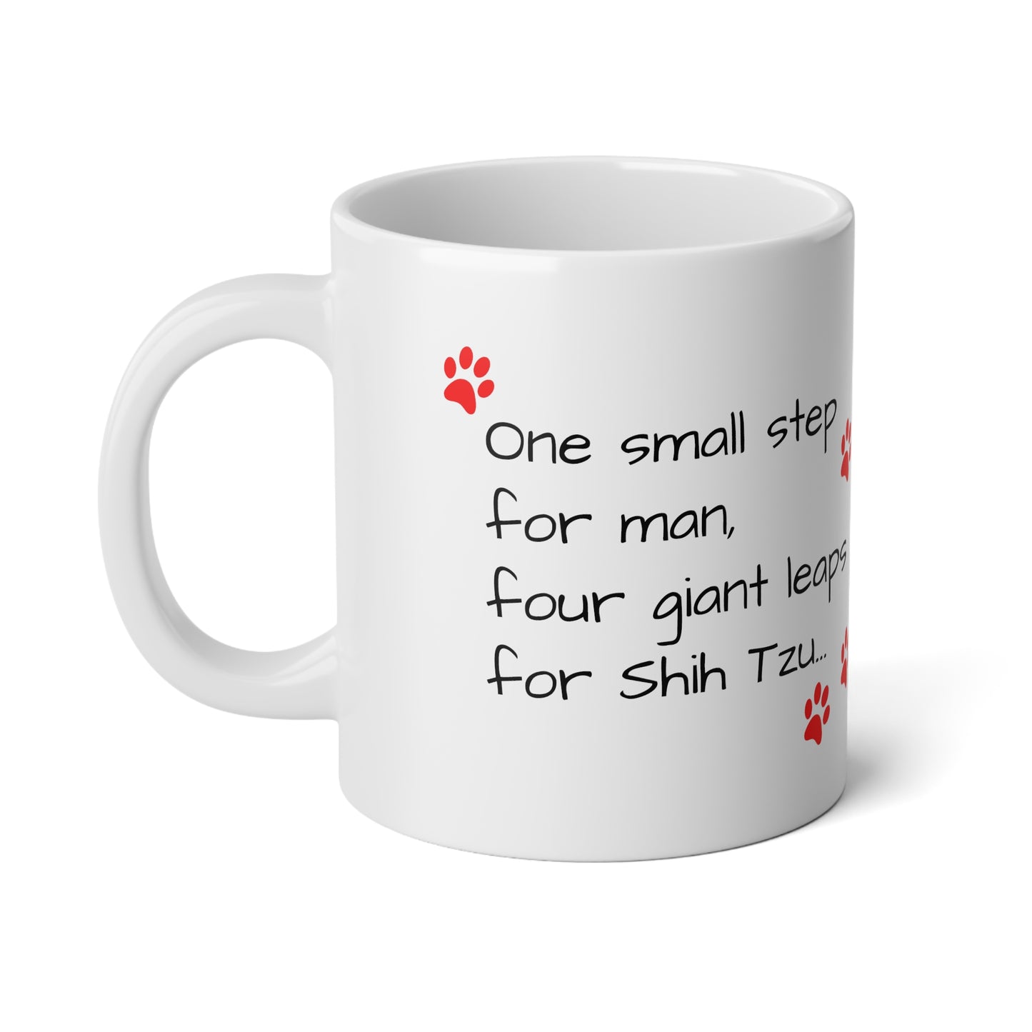 #20 Shih-Tzu-Naut Mug [THE PERFECT SET WITH STYLE #20 Coaster!]