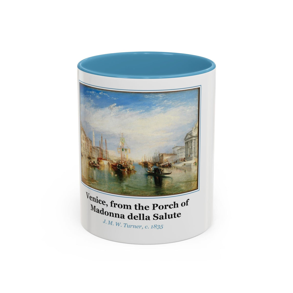 Mug printed with Venice, from the Porch of Madonna della Salute