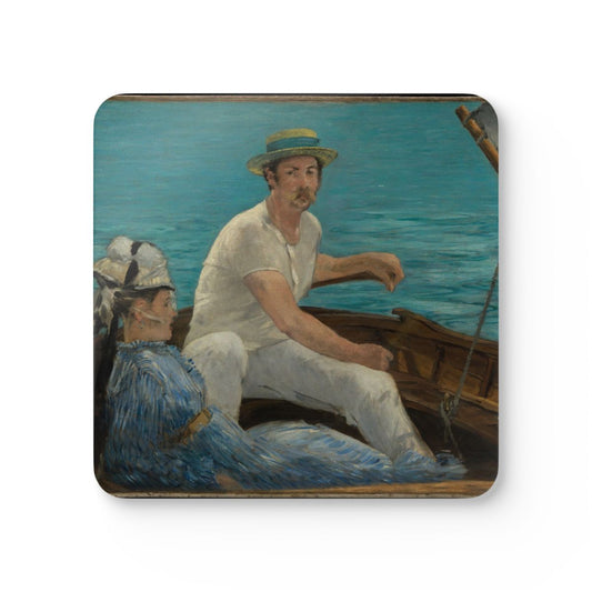 #55 Boating — one coaster from the set, face on