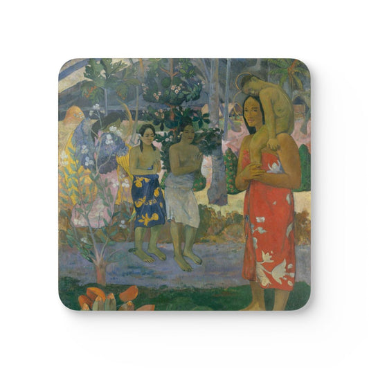 #57 Ia Orana Maria — one coaster from the set, face on