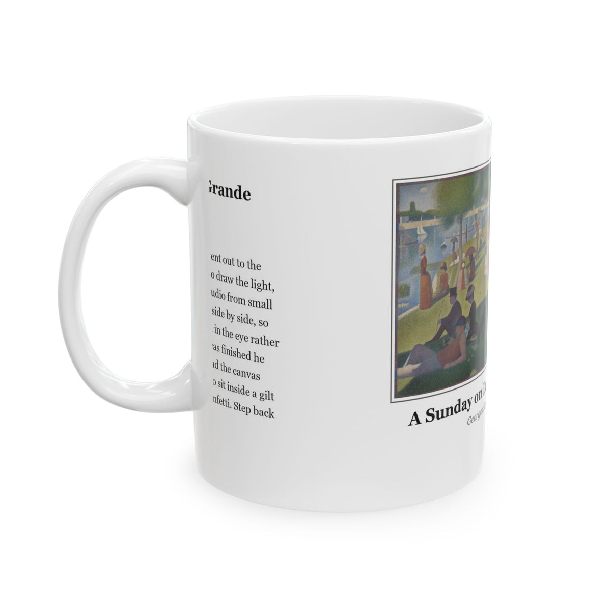 #30 A Sunday on La Grande Jatte — Mug