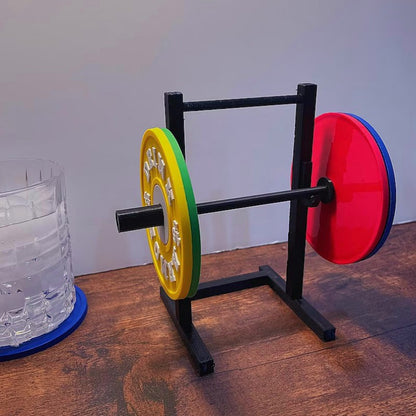 Silicone weight plate coaster, view 2