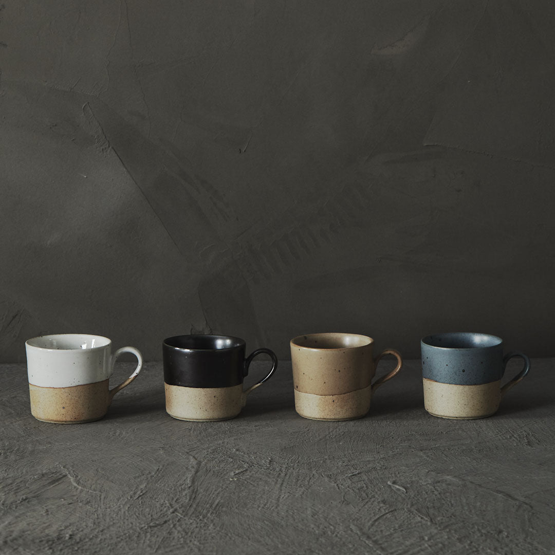 Japanese retro coffee cup, view 2