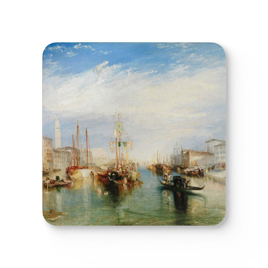 #66 Venice, from the Porch of Madonna della Salute — one coaster from the set, face on