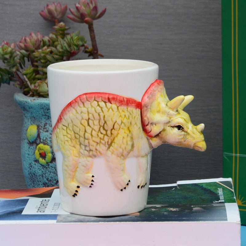 Dinosaur shaped cup, view 3