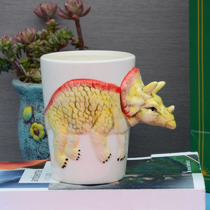Dinosaur shaped cup, view 3